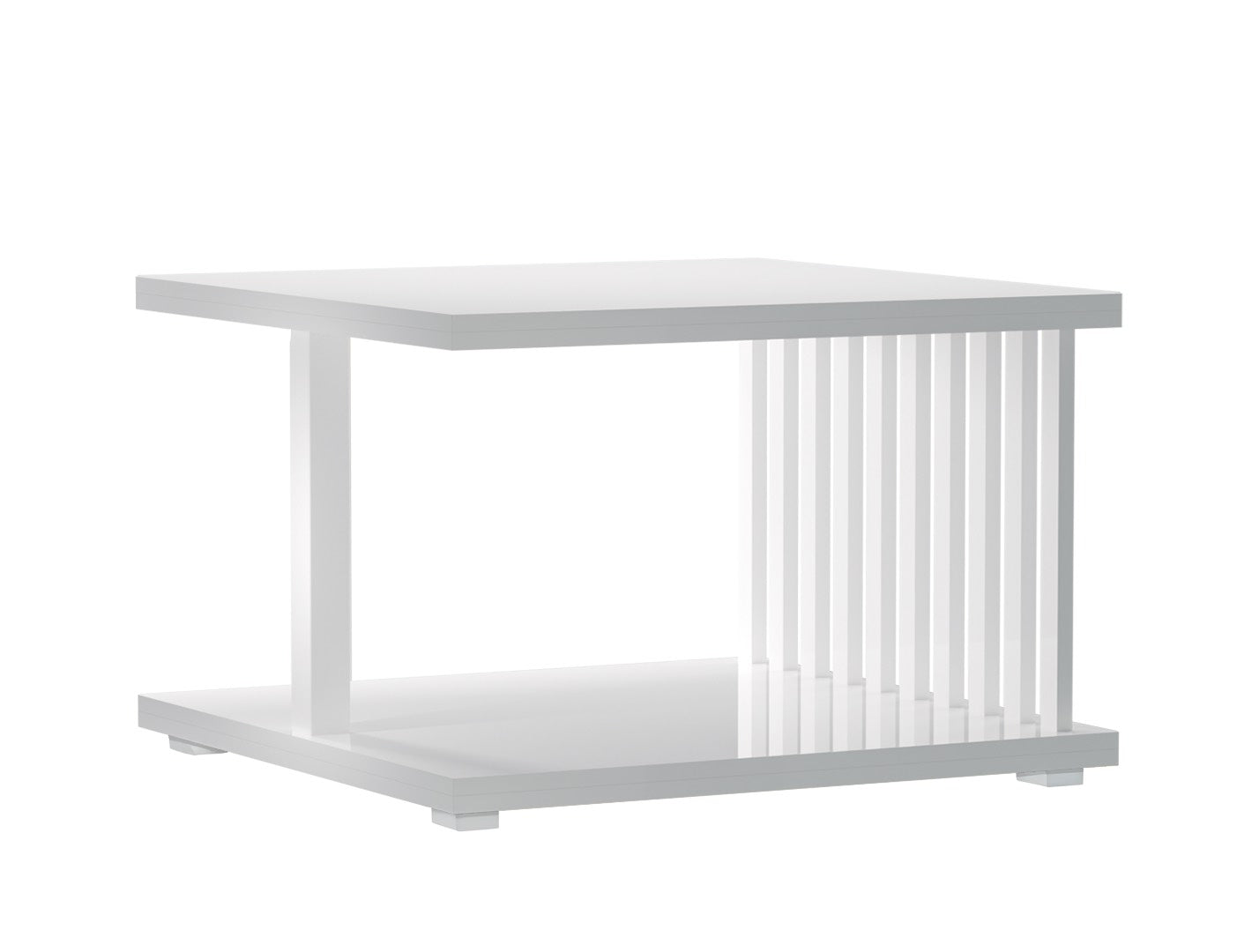 Stolik Kawowy Arctic Elegance Biały 60x60 – subtelność, która robi różnicę