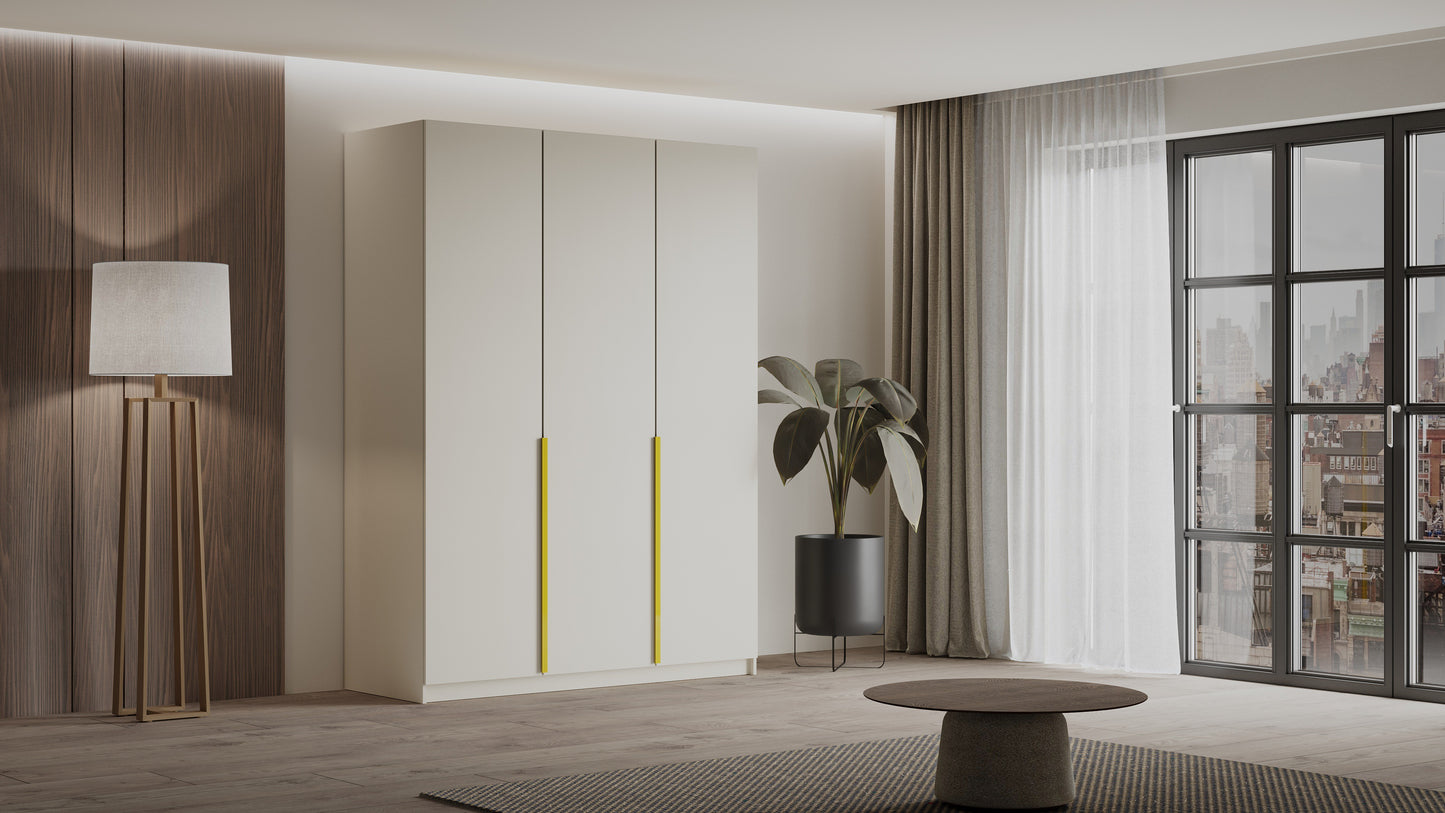 Szafa Uchylna Garderoba Kaszmir Soft 150cm do Salonu i Sypialni