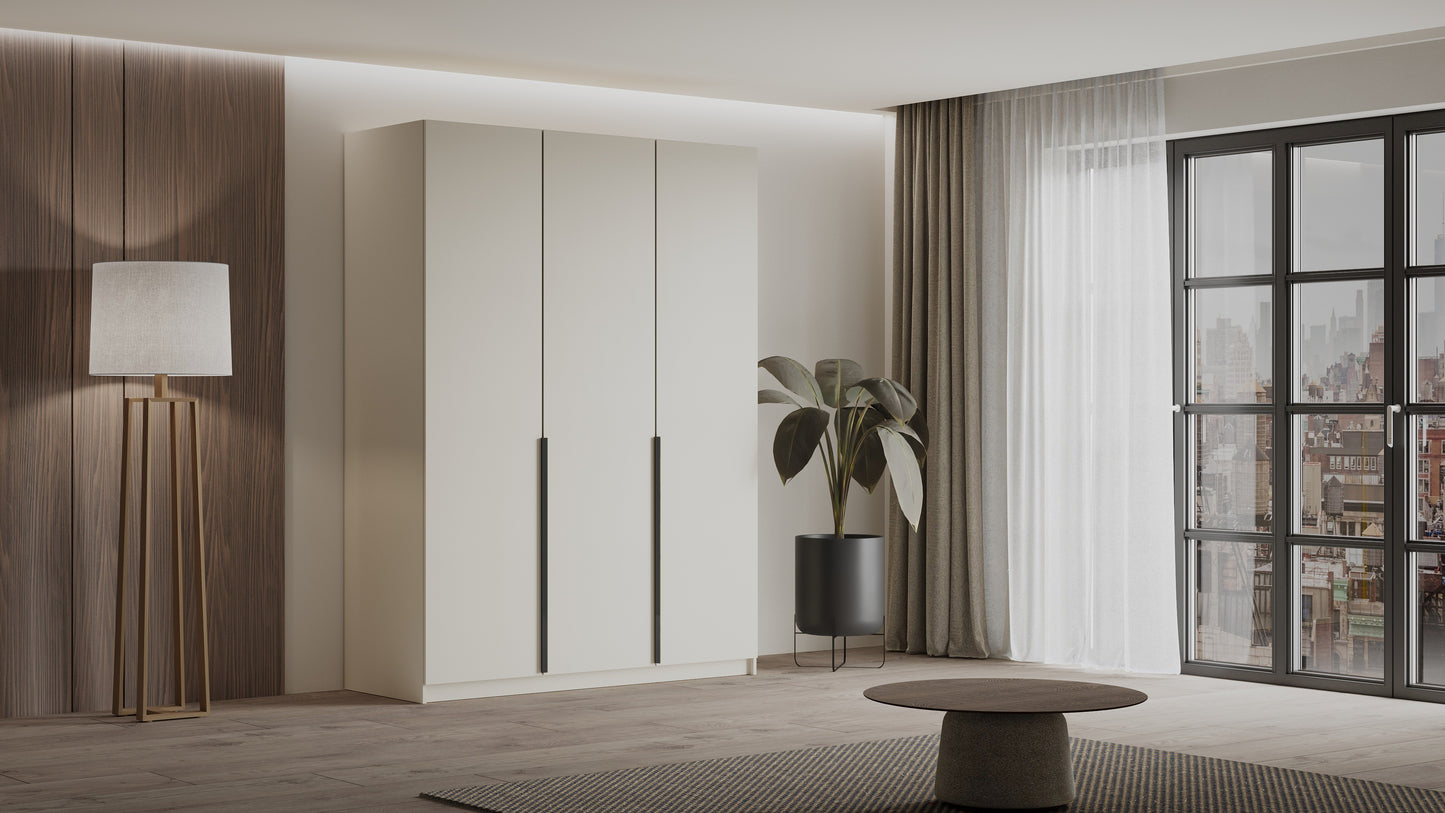 Szafa Uchylna Garderoba Kaszmir Soft 150cm do Salonu i Sypialni