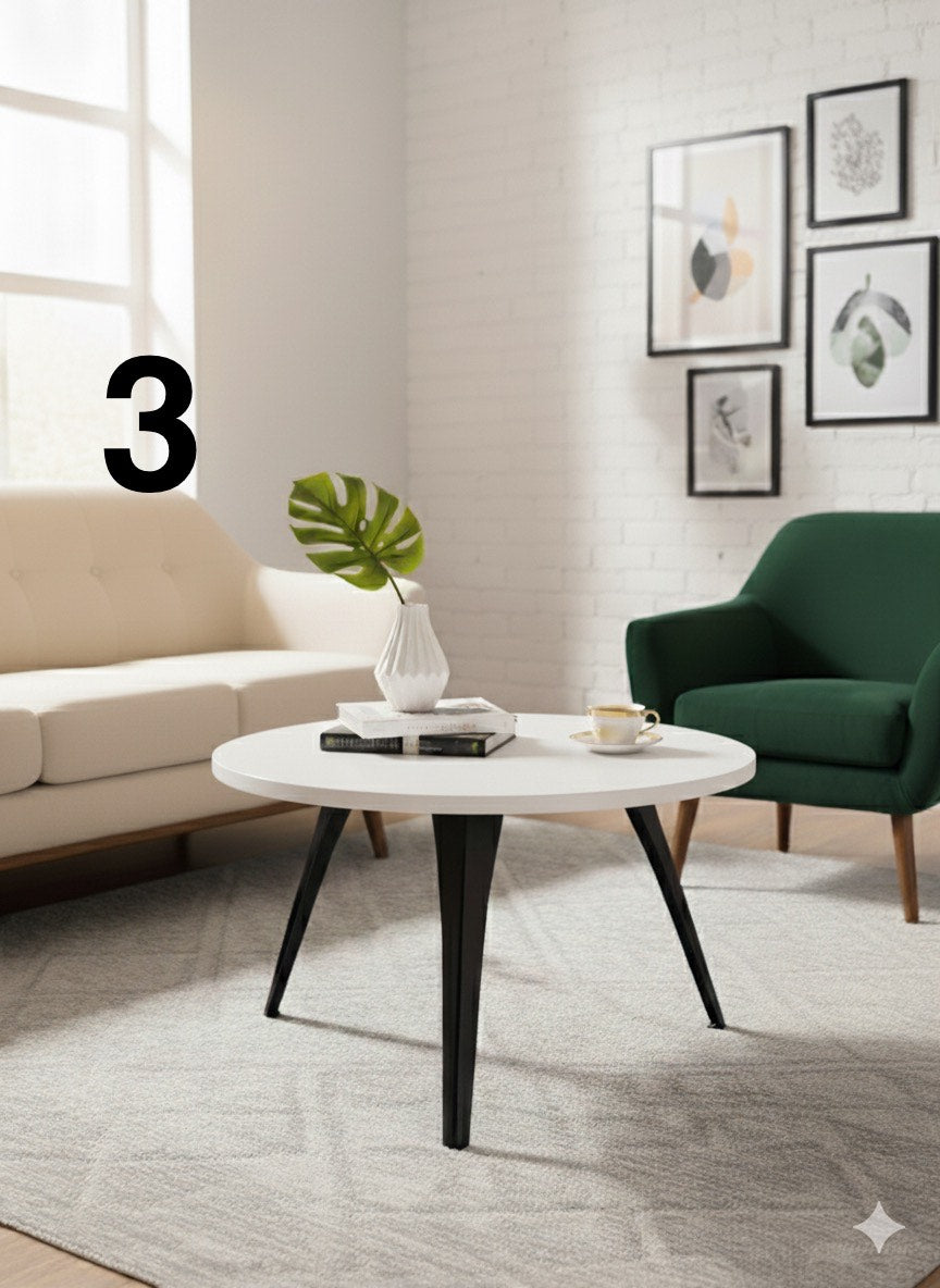 Nowoczesny stolik kawowy KOKO 65×42 – elegancja w prostym wydaniu, wiele kolorystyk