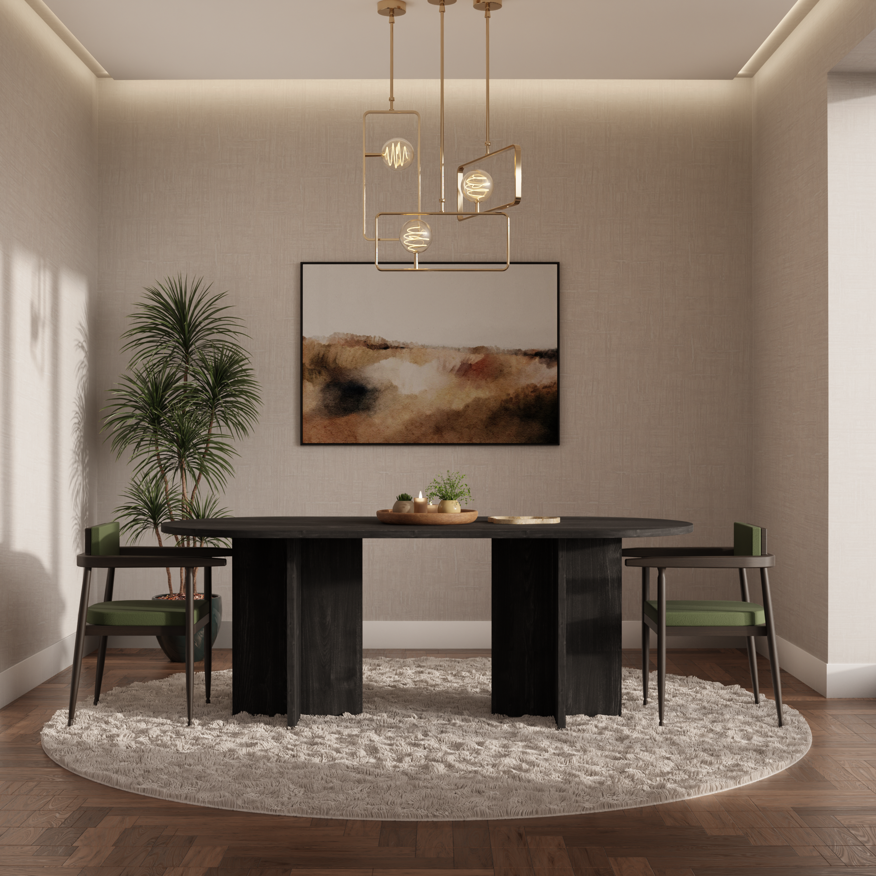 Stół LOEN 204x90 cm Portland Owalny Stół do Jadalni i Salonu