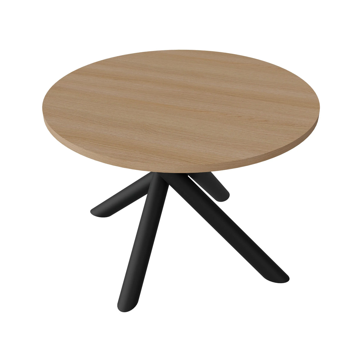 Stół Okrągły OSLO 110cm Dąb Lindberg – Nowoczesny Stół dla 4 Osób Milo Furniture