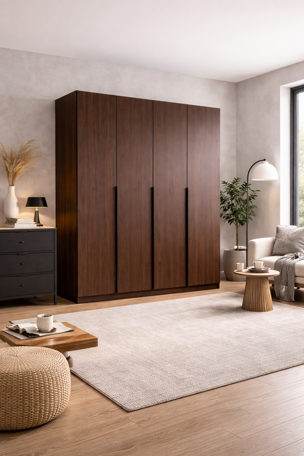 Szafa Uchylna Dąb Okapi 200cm TIZA - Nowość