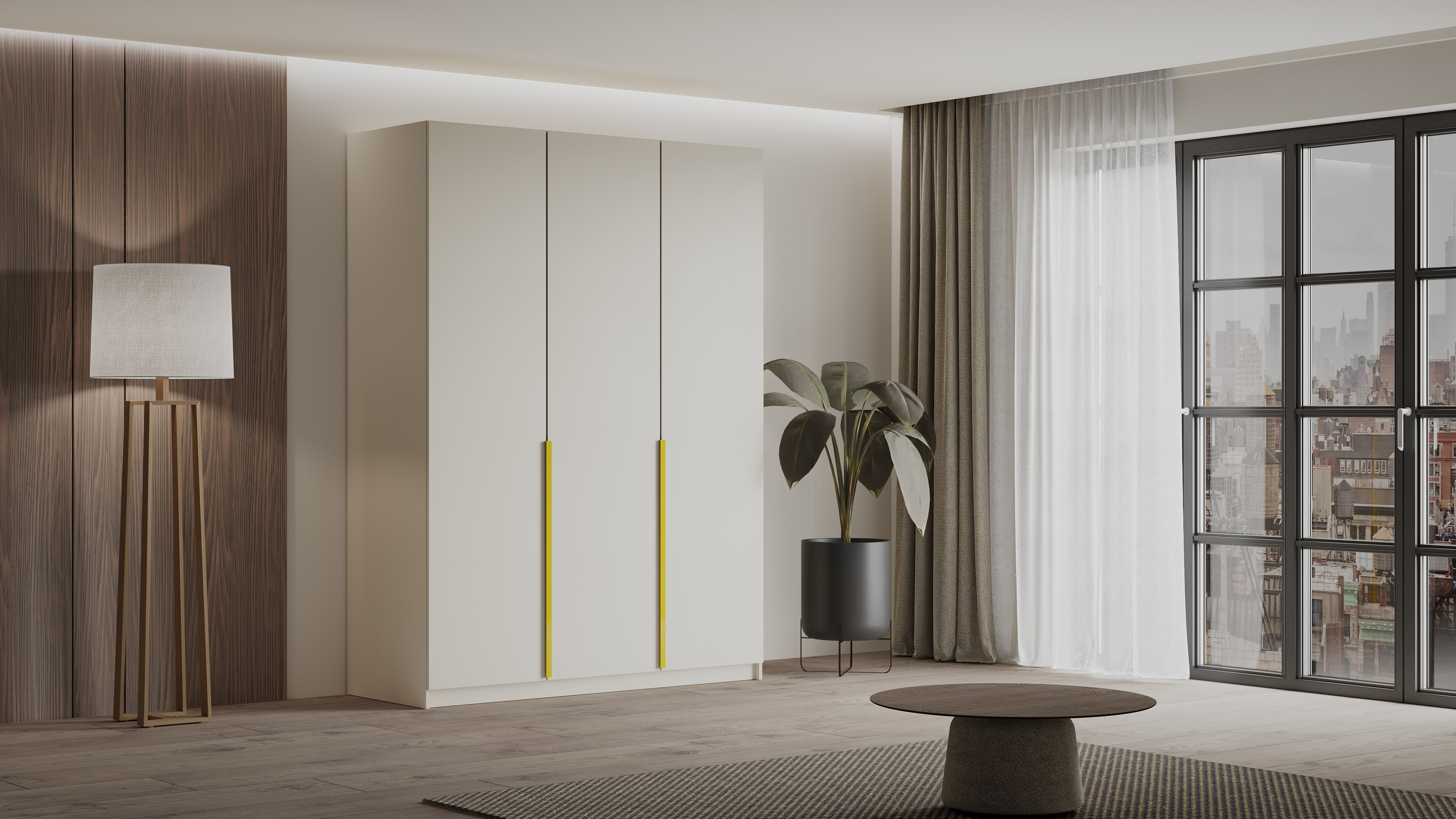 Szafa Uchylna Kaszmir 150cm SOFT Garderoba