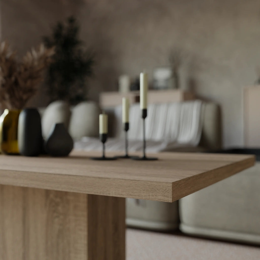 Ława Denver 110x60 cm Dąb Sonoma Nowoczesna Ława do Salonu Stolik Kawowy Milo Furniture