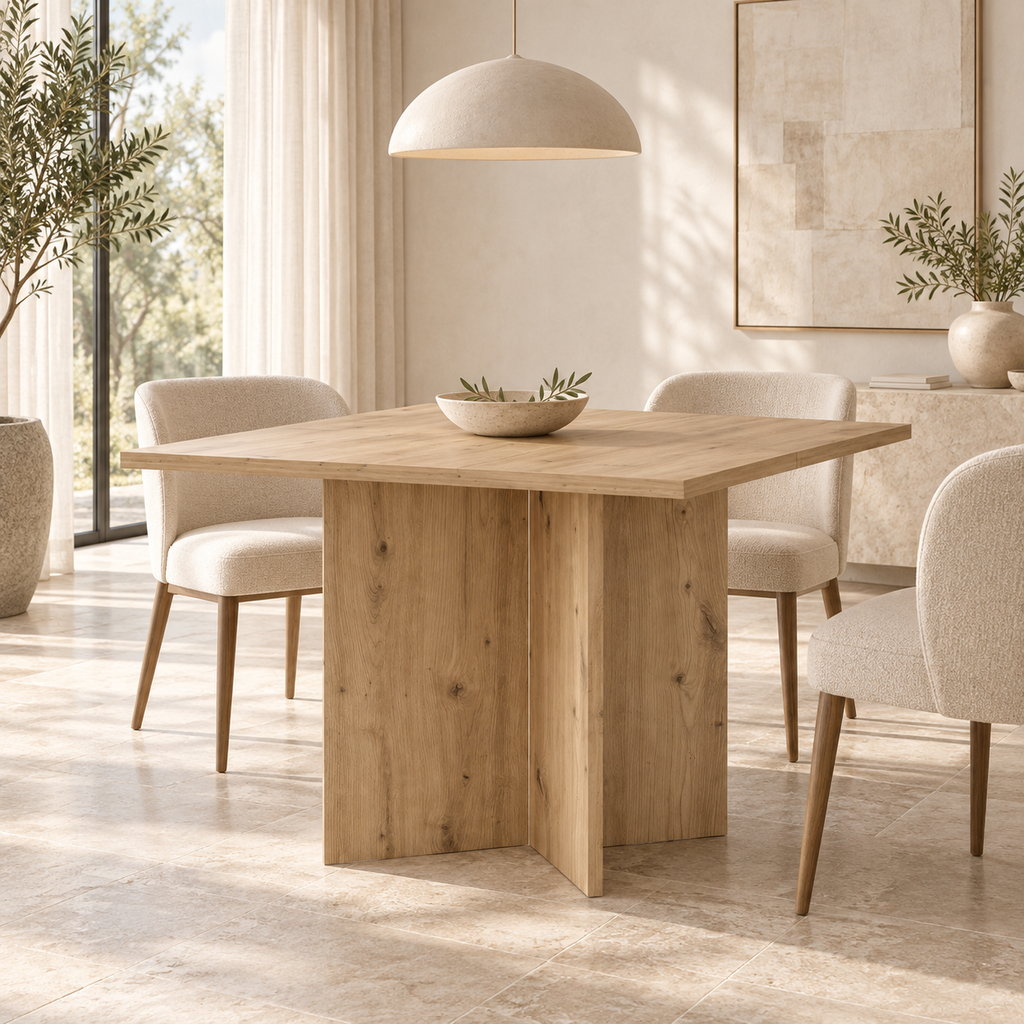Stół FORM Rozkładany 100-188cm Dąb Artisan – Nowoczesny do Jadalni