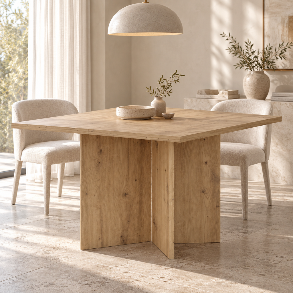 Stół FORM Rozkładany 100-188cm Dąb Artisan – Nowoczesny do Jadalni