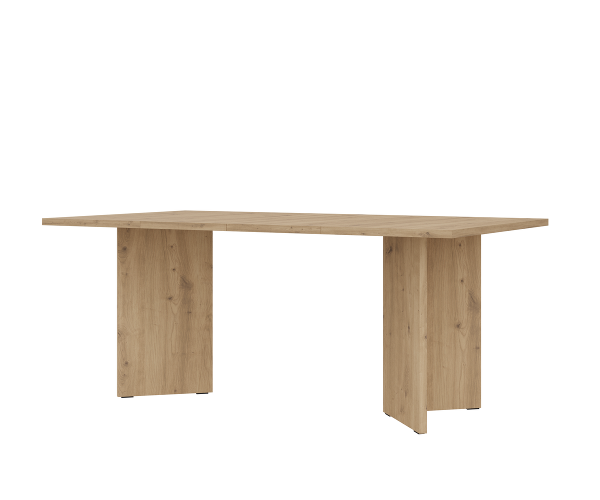 Stół FORM Rozkładany 100-188cm Dąb Artisan – Nowoczesny do Jadalni
