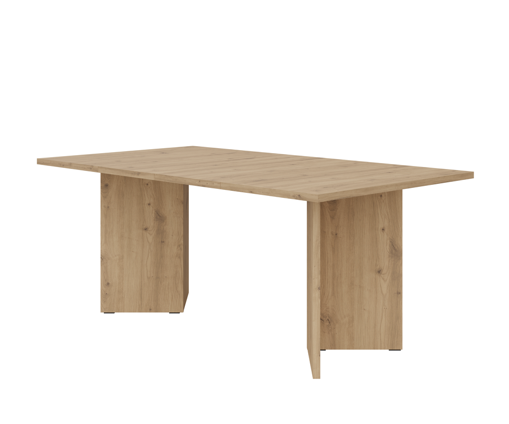 Stół FORM Rozkładany 100-188cm Dąb Artisan – Nowoczesny do Jadalni
