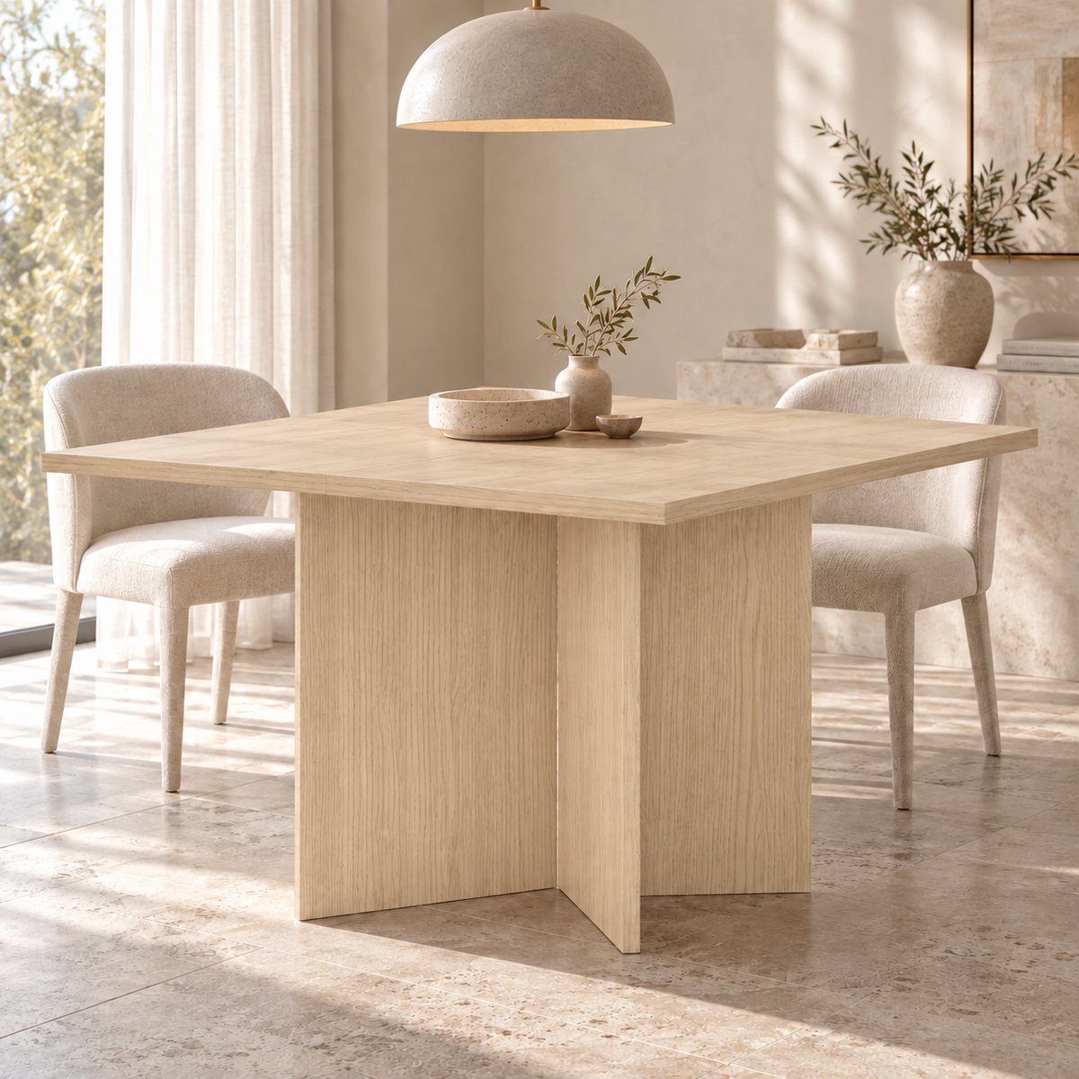 Stół FORM Rozkładany 100-188cm Dąb Lindberg – Nowoczesny do Jadalni
