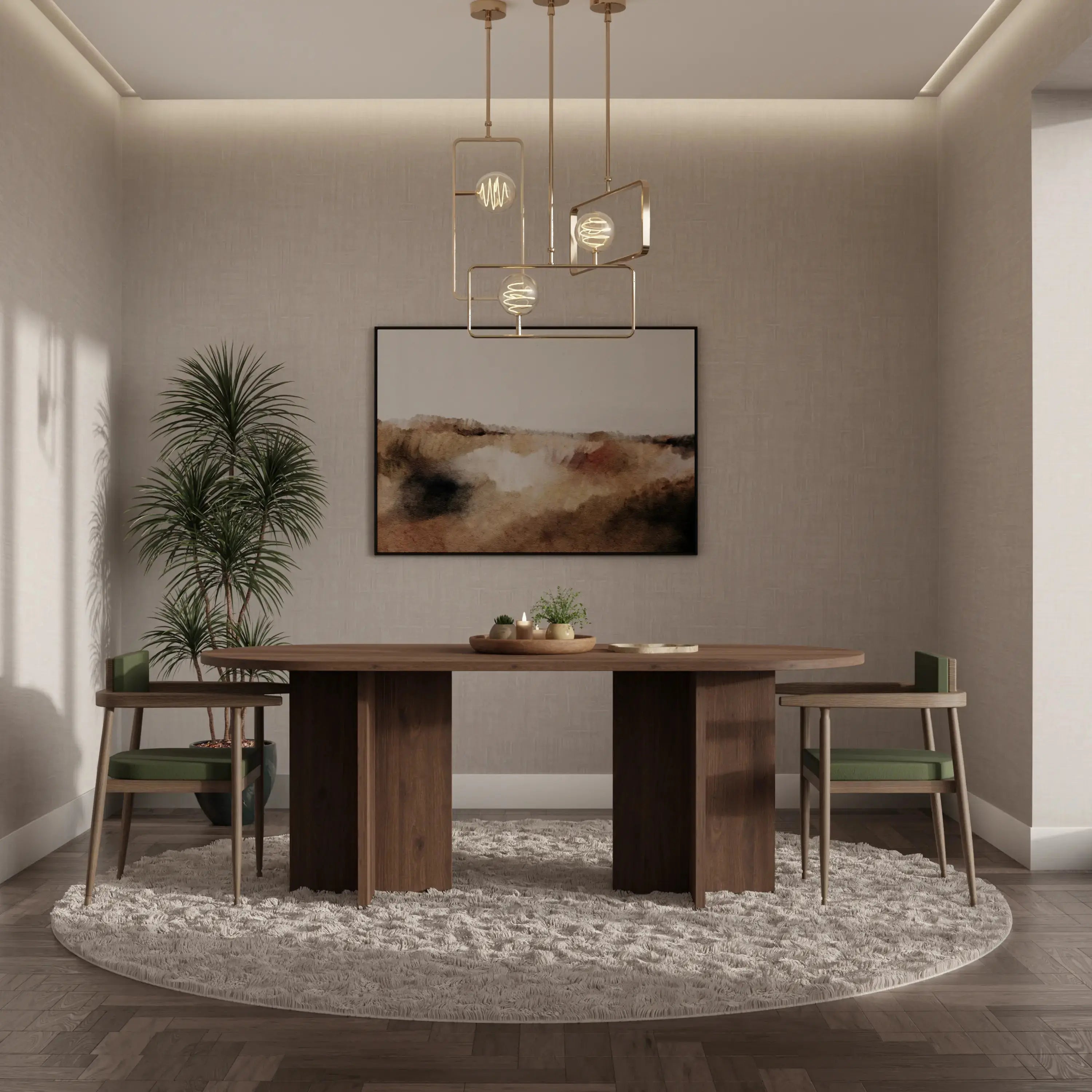 Stół LOEN 204x90 cm Dąb Okapi Owalny Stół do Jadalni i Salonu Milo Furniture