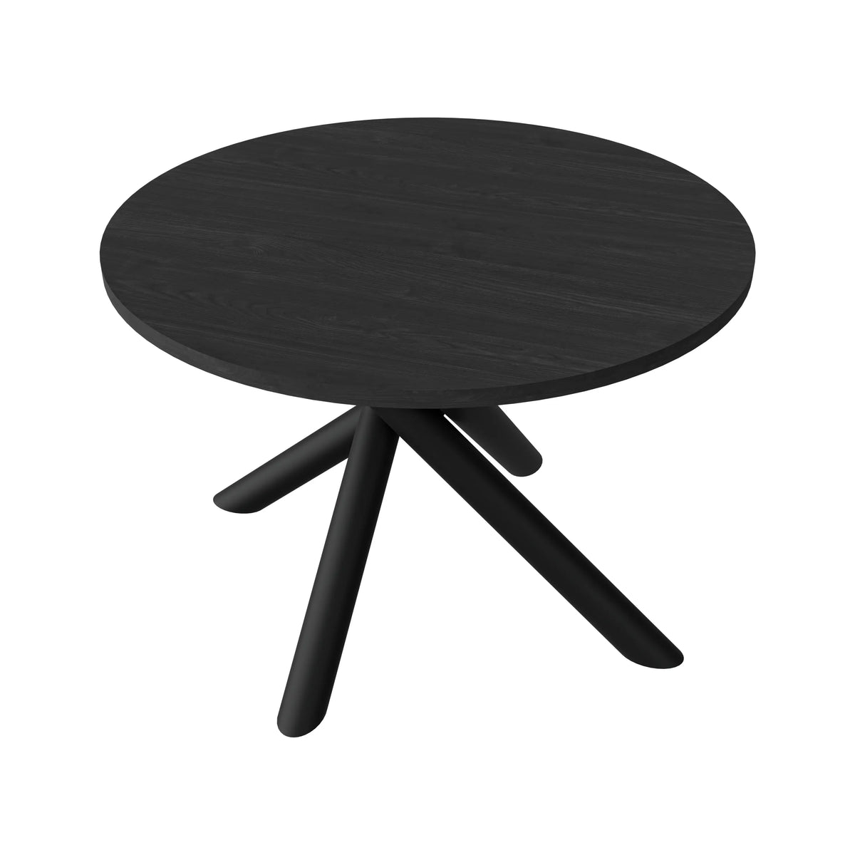 Stół Okrągły OSLO 110cm Jesion Portland – Nowoczesny Stół dla 4 Osób Milo Furniture
