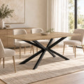 Stół TROMSO 185×90cm Dąb Lancelot – Nowoczesny Loftowy Stół do Jadalni Milo Furniture