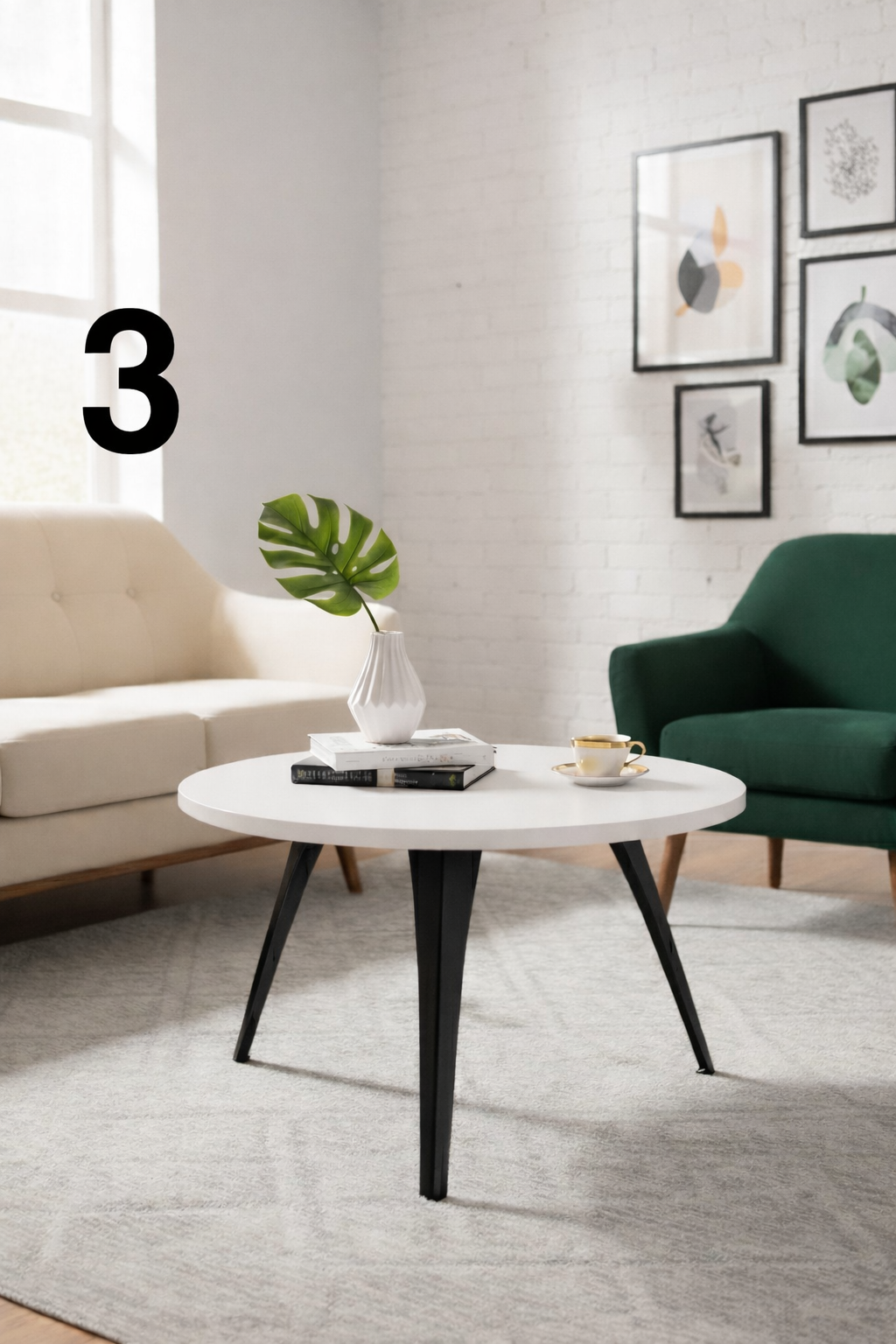 Nowoczesny stolik kawowy KOKO 65×42 – elegancja w prostym wydaniu, wiele kolorystyk