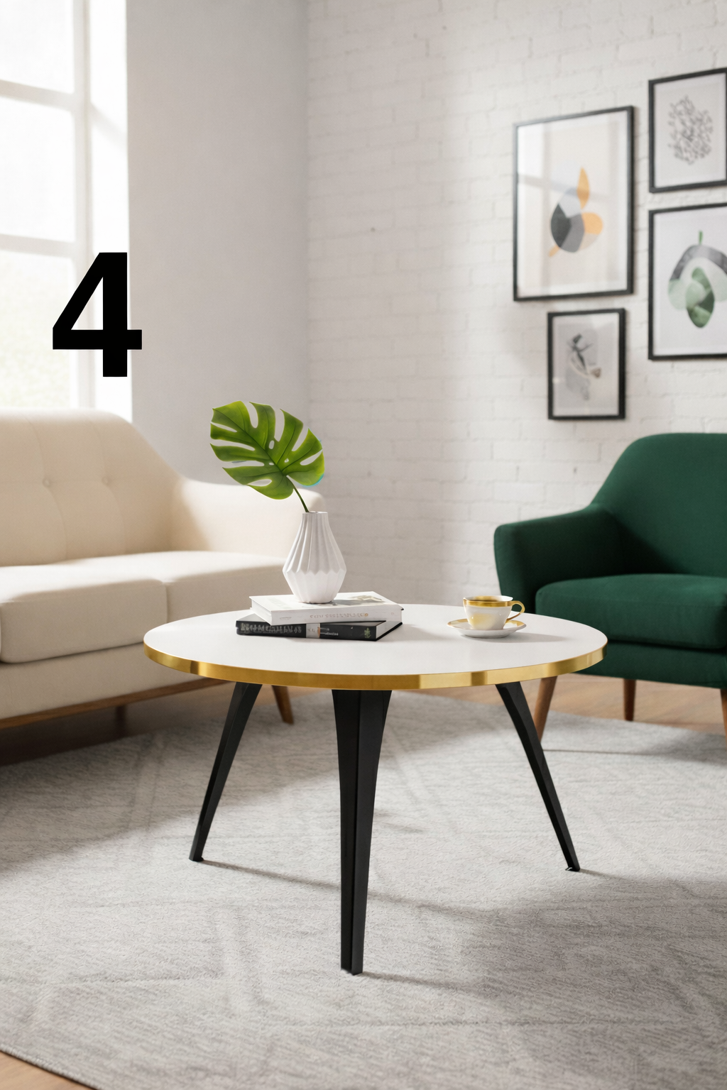 Nowoczesny stolik kawowy KOKO 65×42 – elegancja w prostym wydaniu, wiele kolorystyk