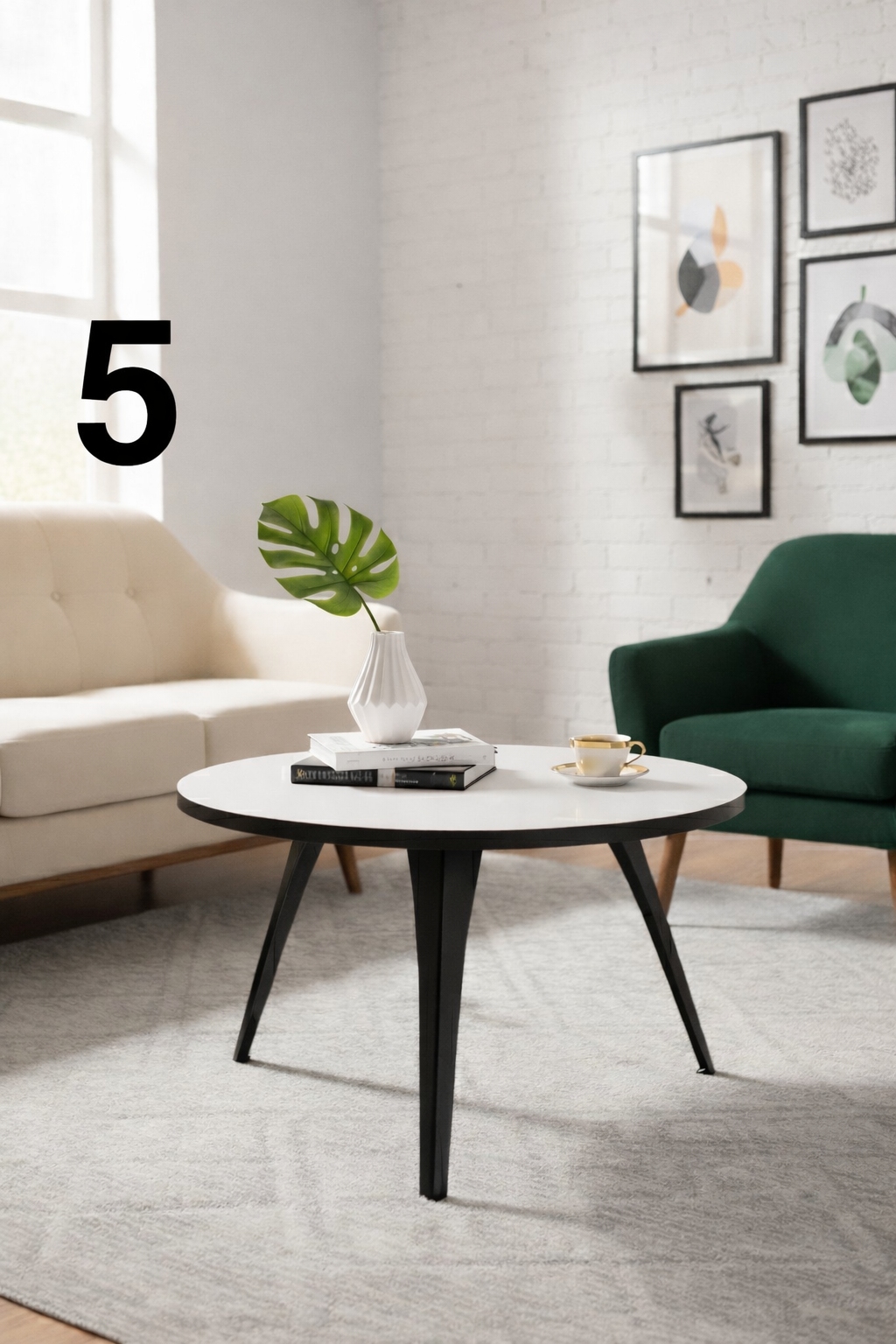 Nowoczesny stolik kawowy KOKO 65×42 – elegancja w prostym wydaniu, wiele kolorystyk