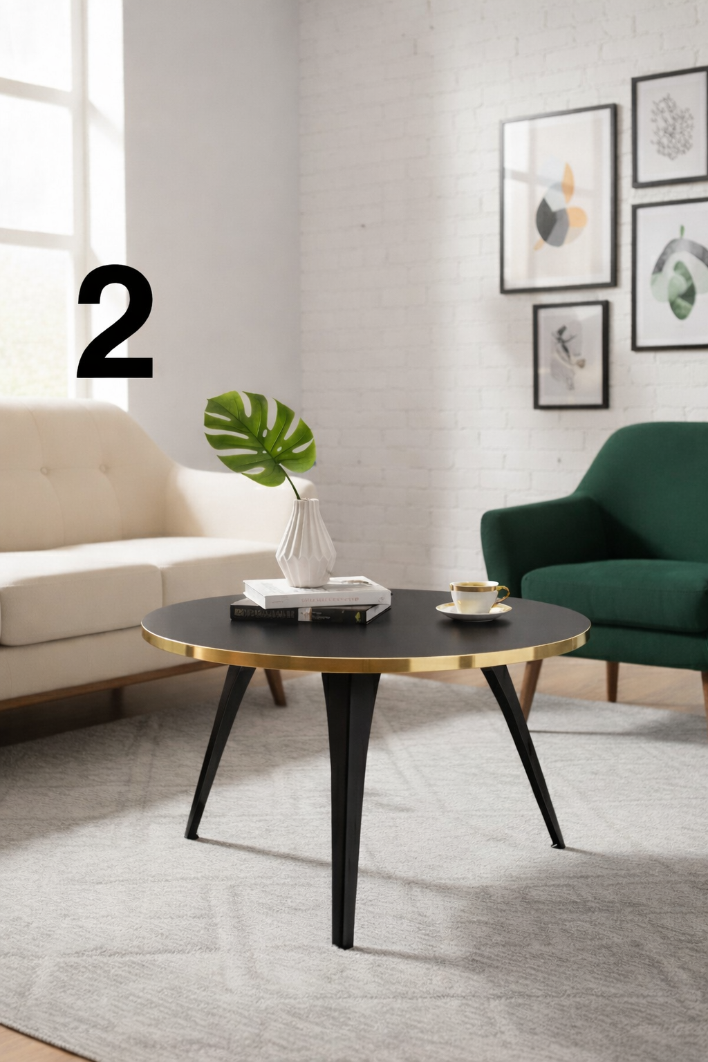 Nowoczesny stolik kawowy KOKO 65×42 – elegancja w prostym wydaniu, wiele kolorystyk