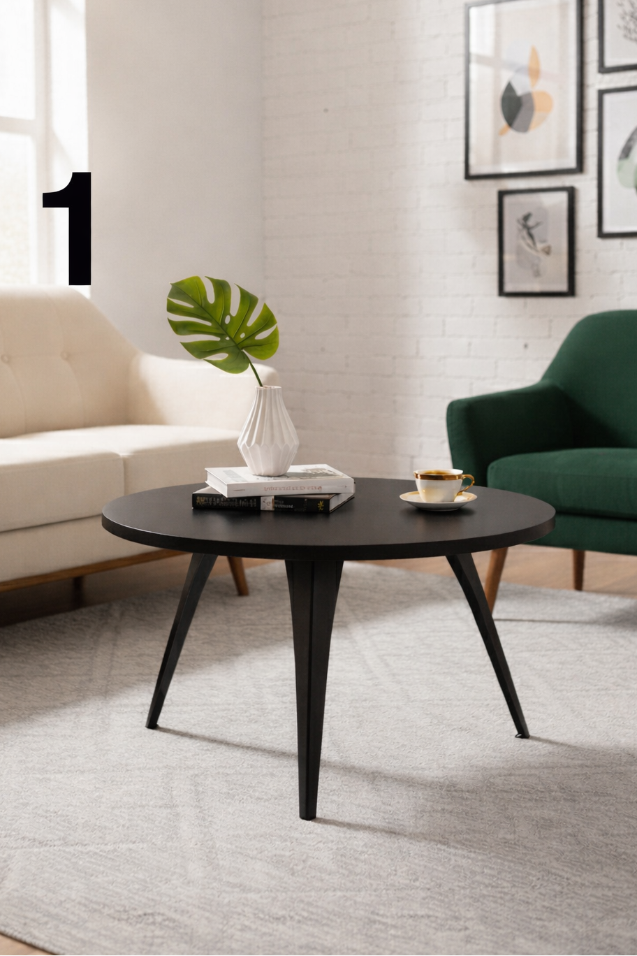 Nowoczesny stolik kawowy KOKO 65×42 – elegancja w prostym wydaniu, wiele kolorystyk