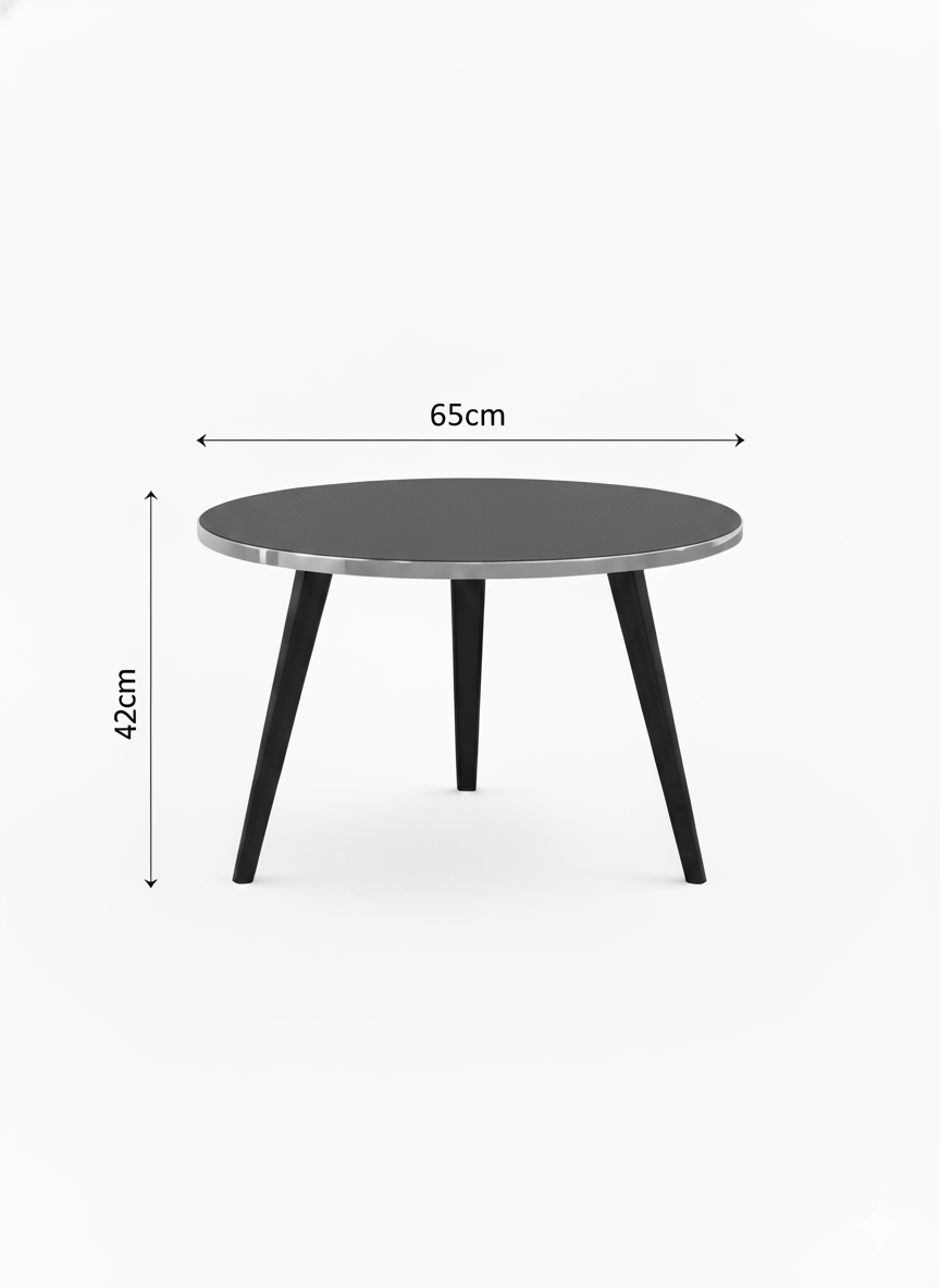 Nowoczesny stolik kawowy KOKO 65×42 – elegancja w prostym wydaniu, wiele kolorystyk