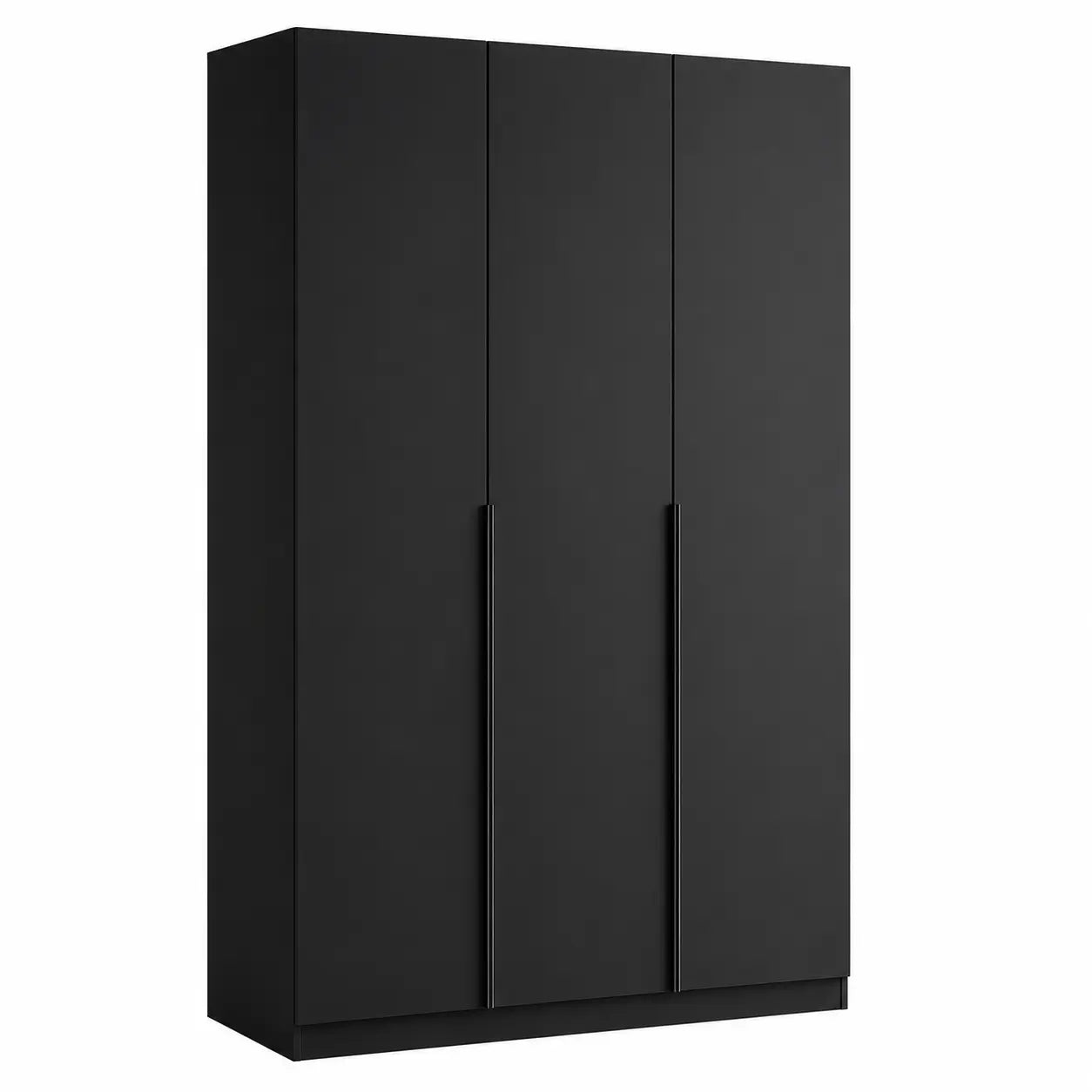 Szafa Uchylna 150cm Czarna MONA – Nowoczesna Szafa do Sypialni Milo Furniture