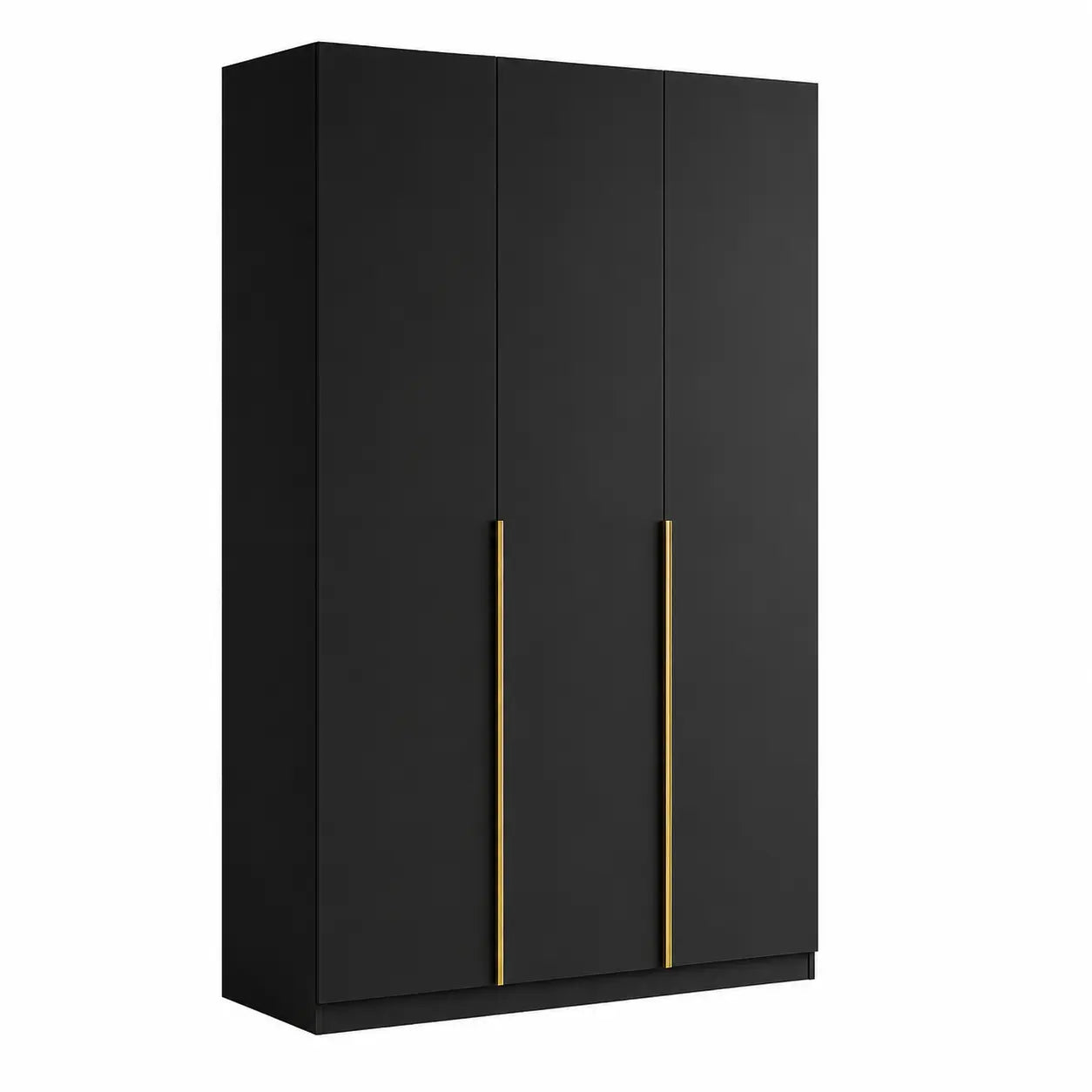 Szafa Uchylna 150cm Czarna MONA – Nowoczesna Szafa do Sypialni Milo Furniture