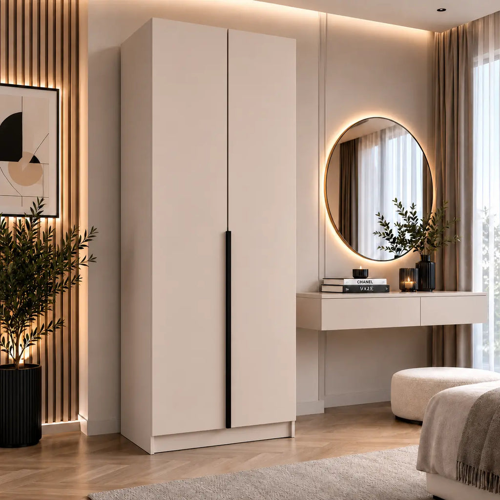 Szafa Uchylna 100cm Kaszmir – Nowoczesna Kompaktowa Garderoba Milo Furniture