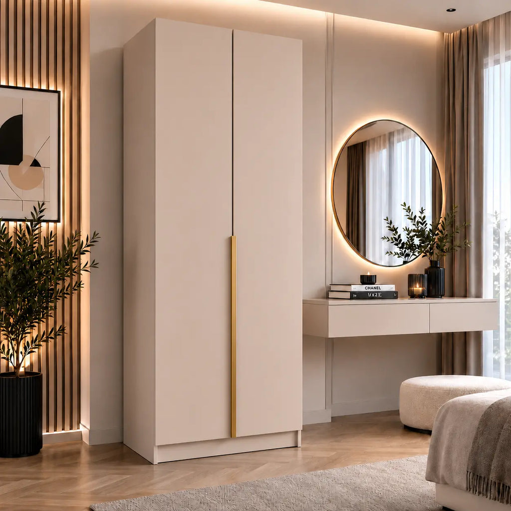 Szafa Uchylna 100cm Kaszmir – Nowoczesna Kompaktowa Garderoba Milo Furniture