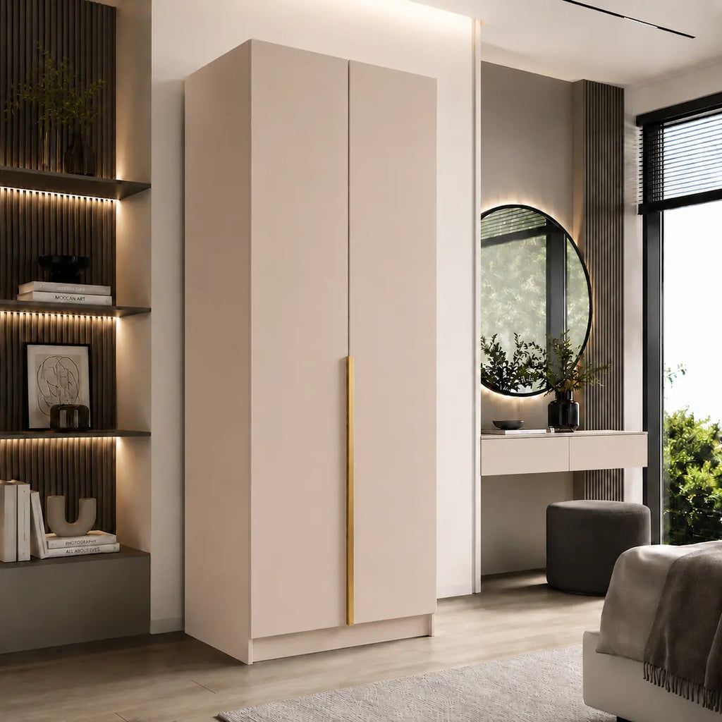 Szafa Uchylna 100cm Kaszmir – Nowoczesna Kompaktowa Garderoba Milo Furniture