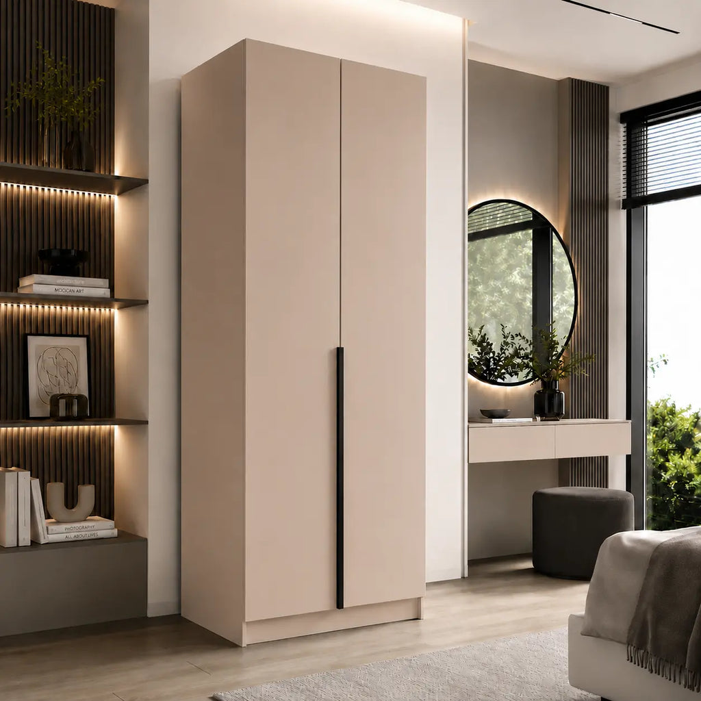 Szafa Uchylna 100cm Kaszmir – Nowoczesna Kompaktowa Garderoba Milo Furniture