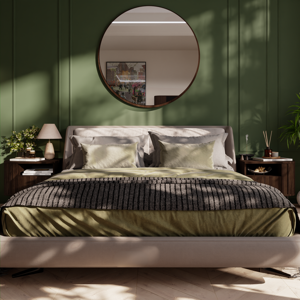 Szafka Nocna OVALIO 59cm Dąb Dunin – Ryflowana z Szufladą, Prawa/Lewa